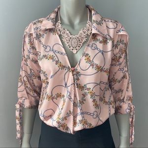 3/4 Sleeve Shirt light pink